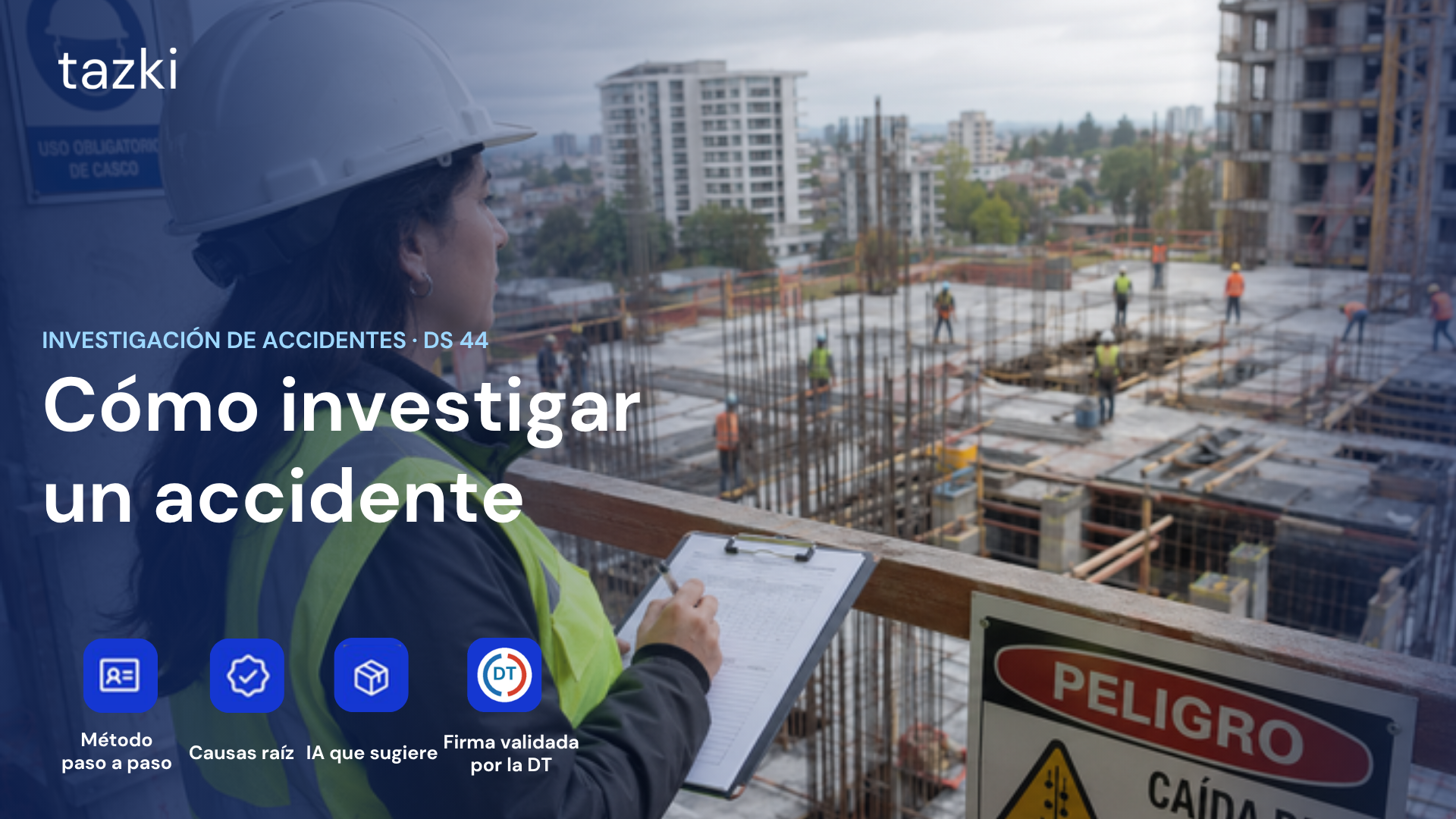 Portada: cómo investigar un accidente laboral paso a paso, con apoyo de IA
